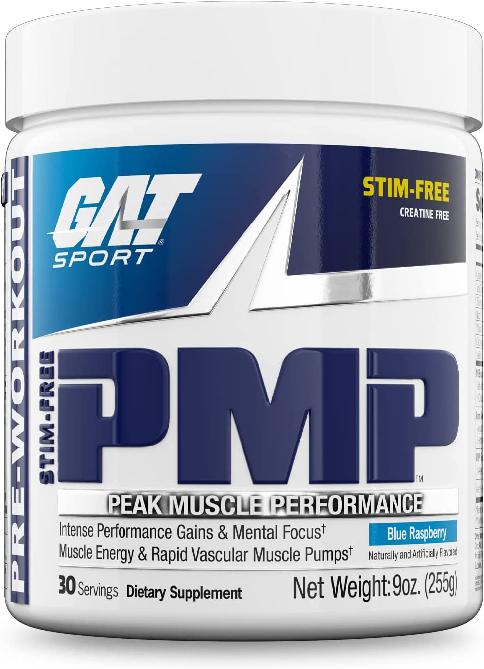 PMP (Peak Muscle Performance), Pre-Workout, 30 Servings (Blue Raspberry (Stim-Fr