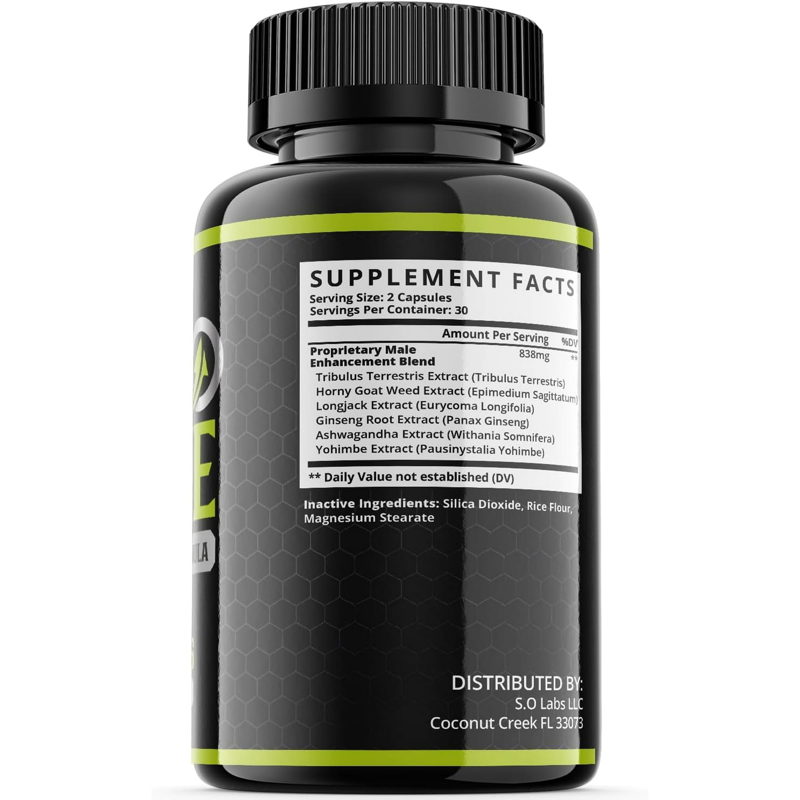 (3 Pack) Erec Prime Formula for Male Virility, Male Performance (180 Capsules))