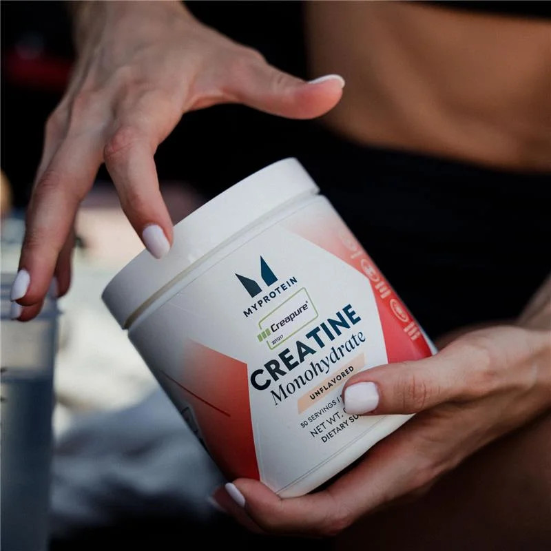 Creapure® Creatine Monohydrate Powder, Strength & Power Support, 0.55 Lb (50 Ser
