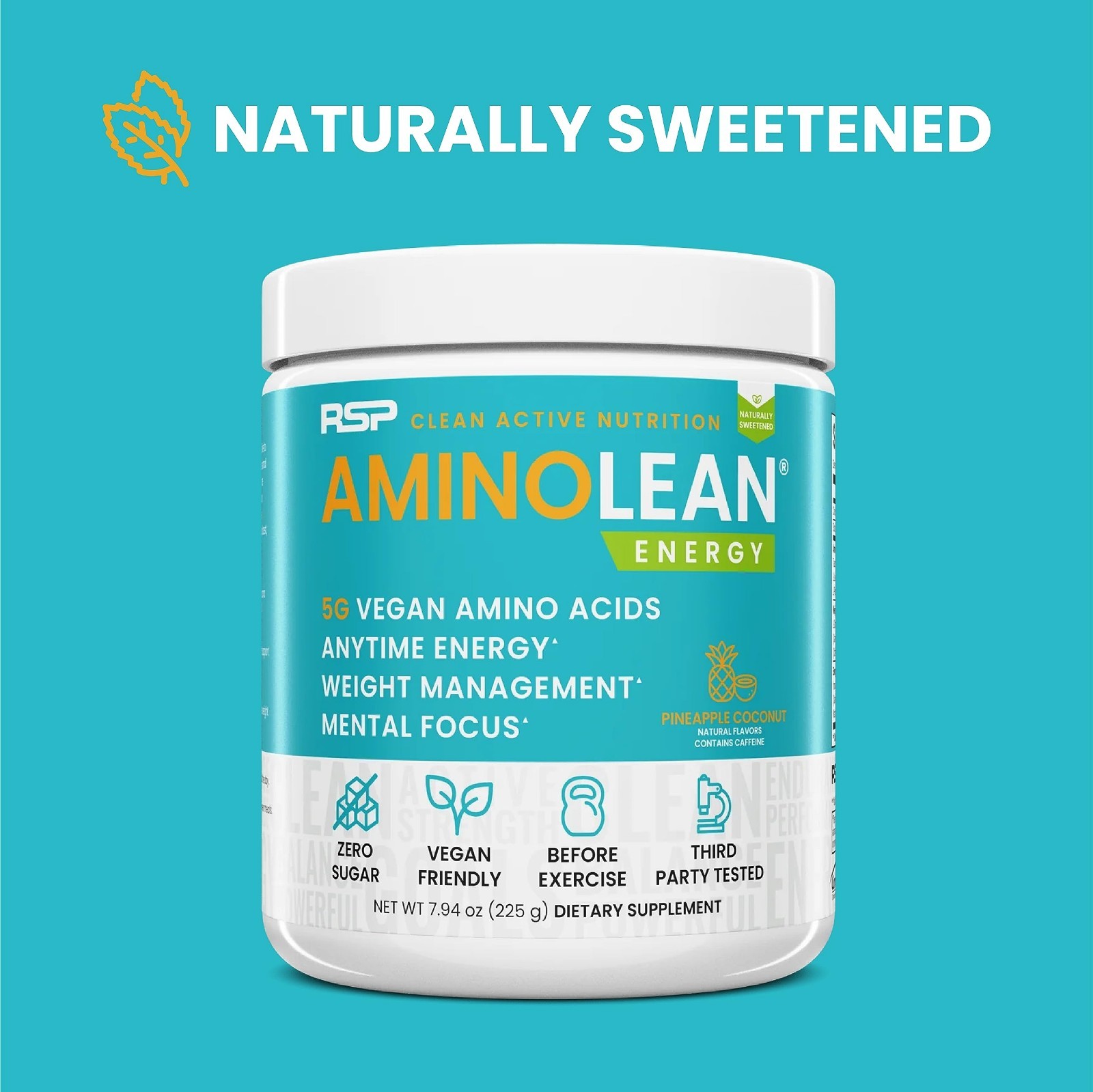 Natural Pre Workout Powder with Vegan BCAA & EAA | Jitter-Free Energy Boost for
