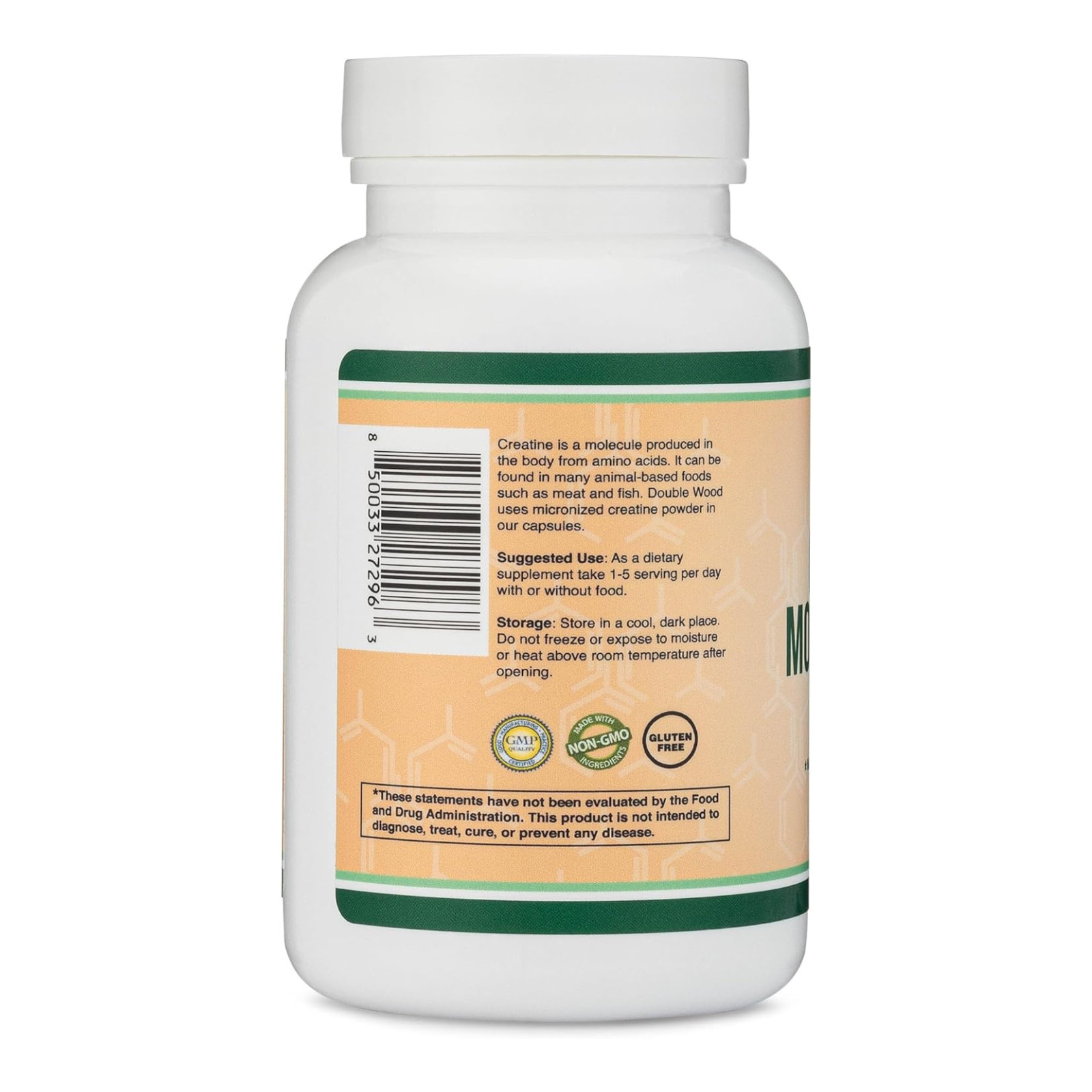 Creatine Pills 1,000Mg per Serving (120 Creatine Capsules) Free Shipping! NEW!..