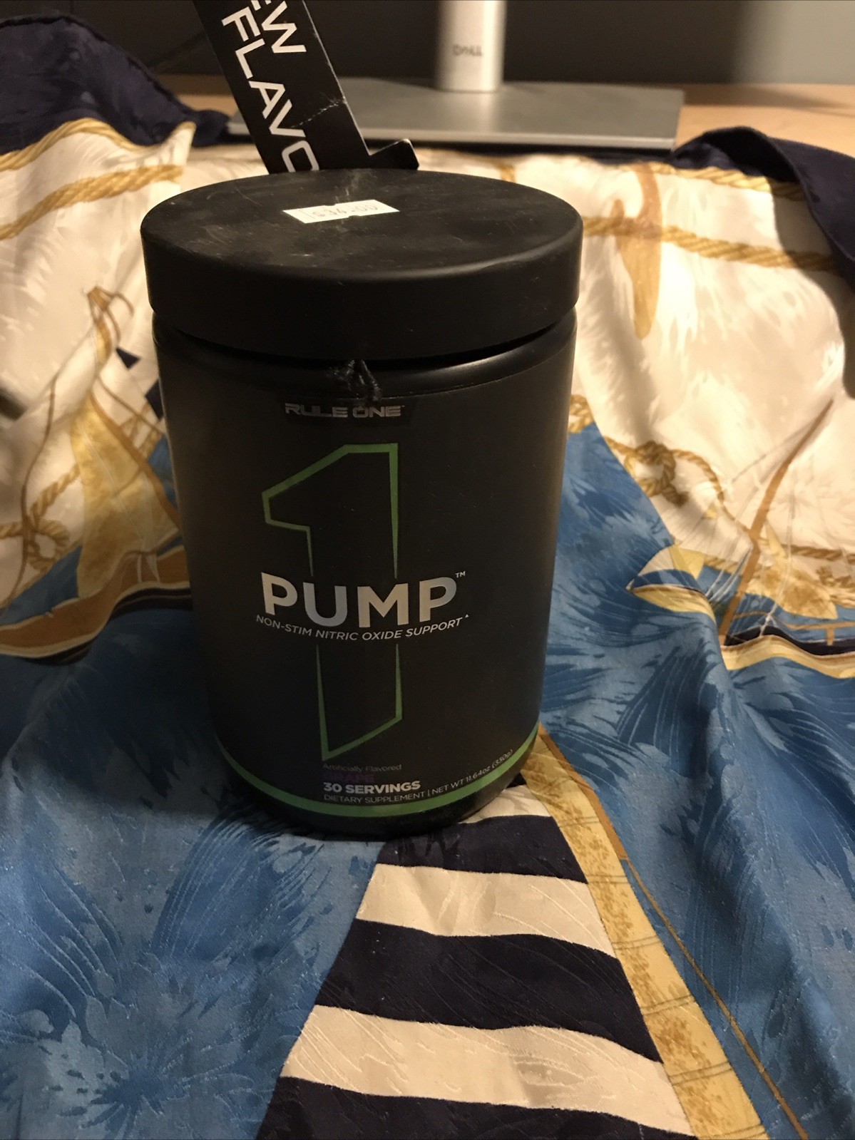 Rule One Pump Non Stim Nitric Oxide Support Grape 30 Servings