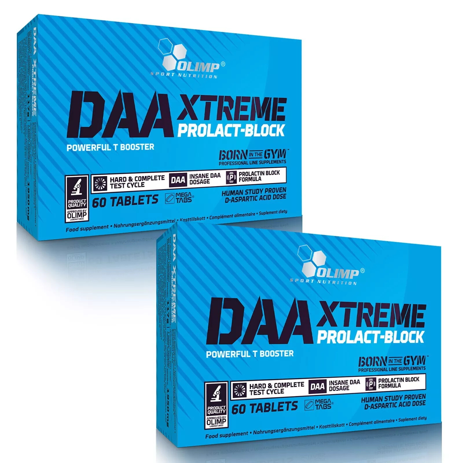 DAA XTREME – Prolactin Blocker Testosterone Booster D-Aspartic Acid – OLIMP