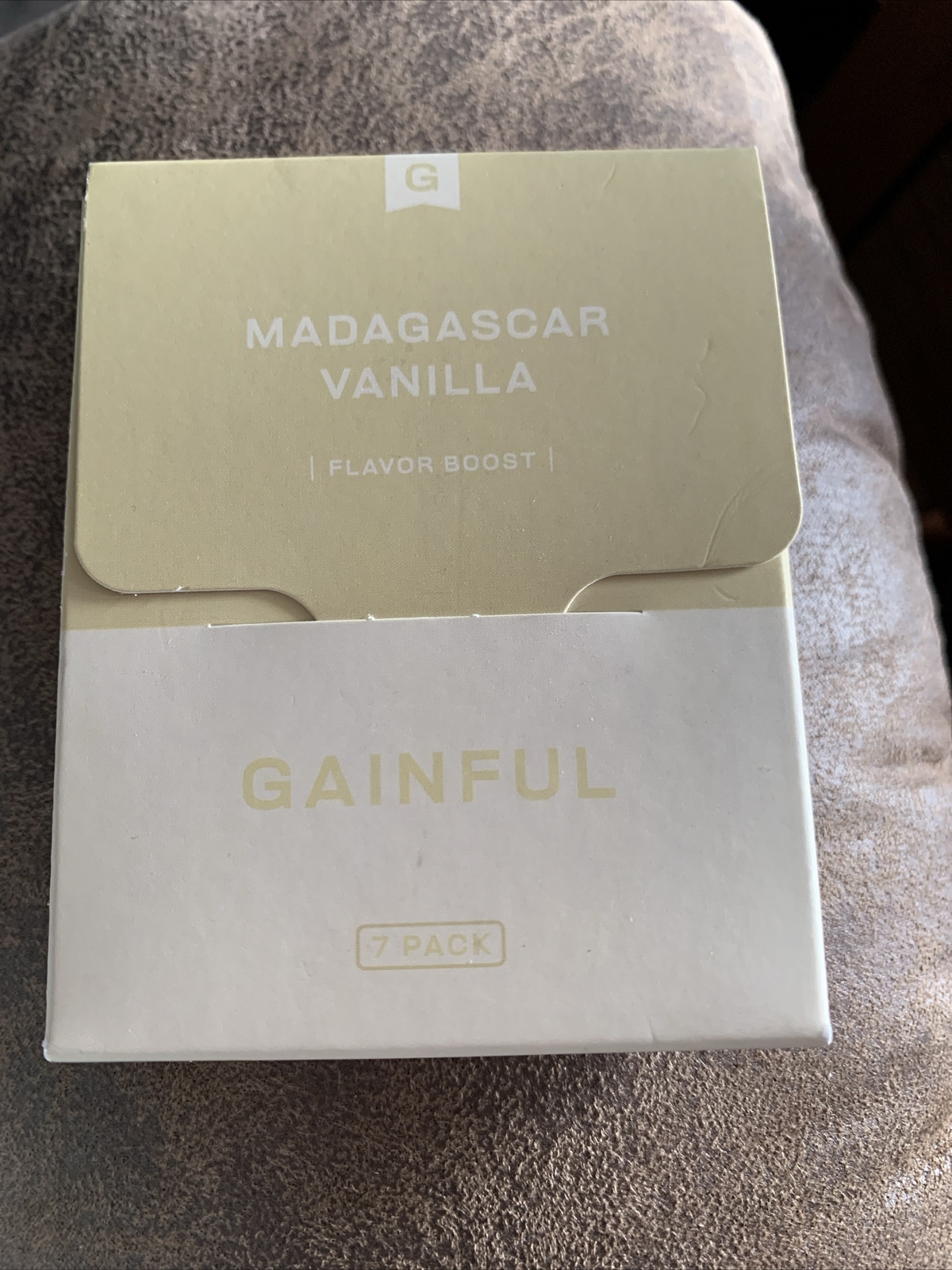 NEW Gainful Flavor Boost Madagascar Vanilla 7 packets/1 box