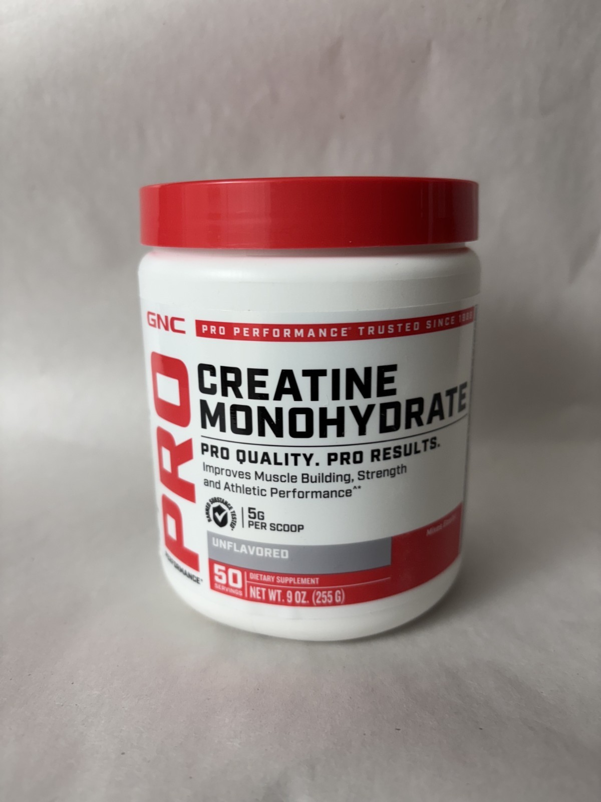 GNC ProPerformance Creatine Monohydrate 50 Servings(EXP:04/2029)