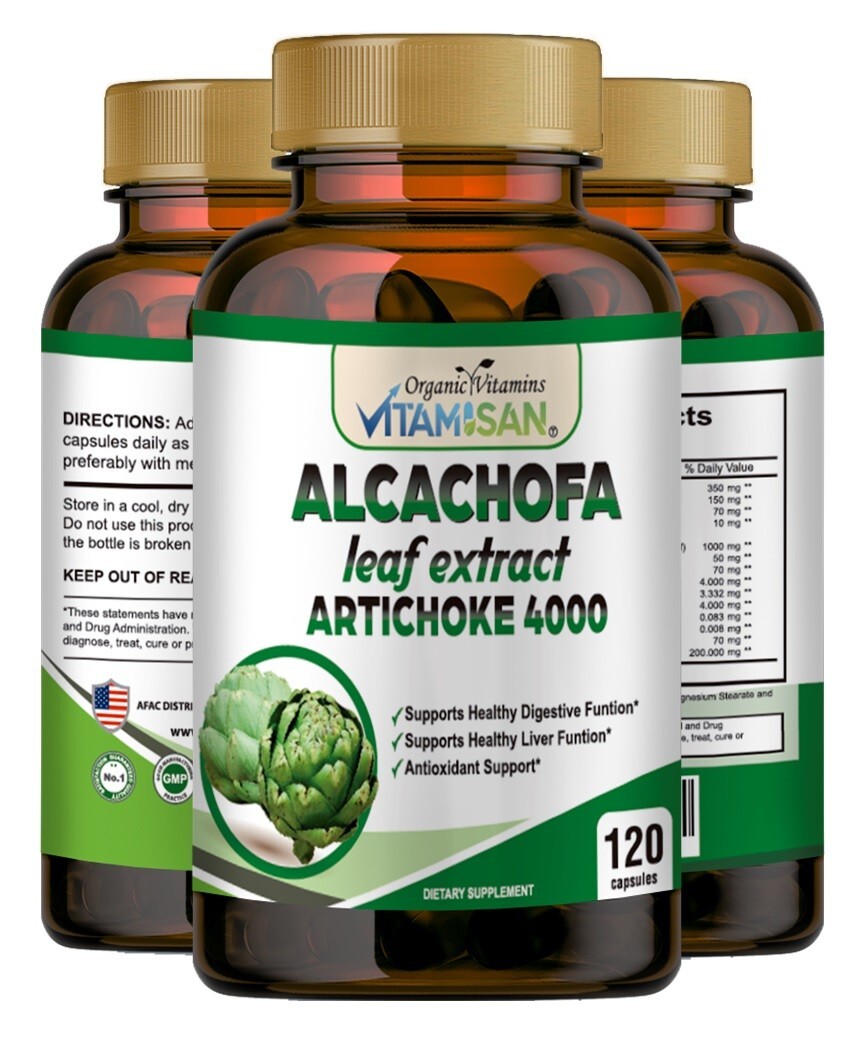 Alcachofa Artichoke Weight Loss Antioxidant 120 Pills Slim Fat Burner #1 BEST
