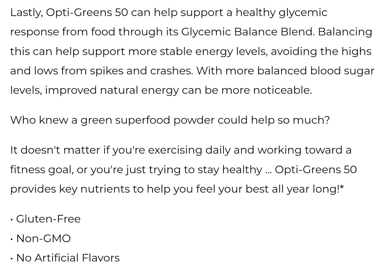 1st Phorm OPTI-GREENS 50 Powder 11 oz ( 30 Serv) Natural Berry Flavor BY 11/26