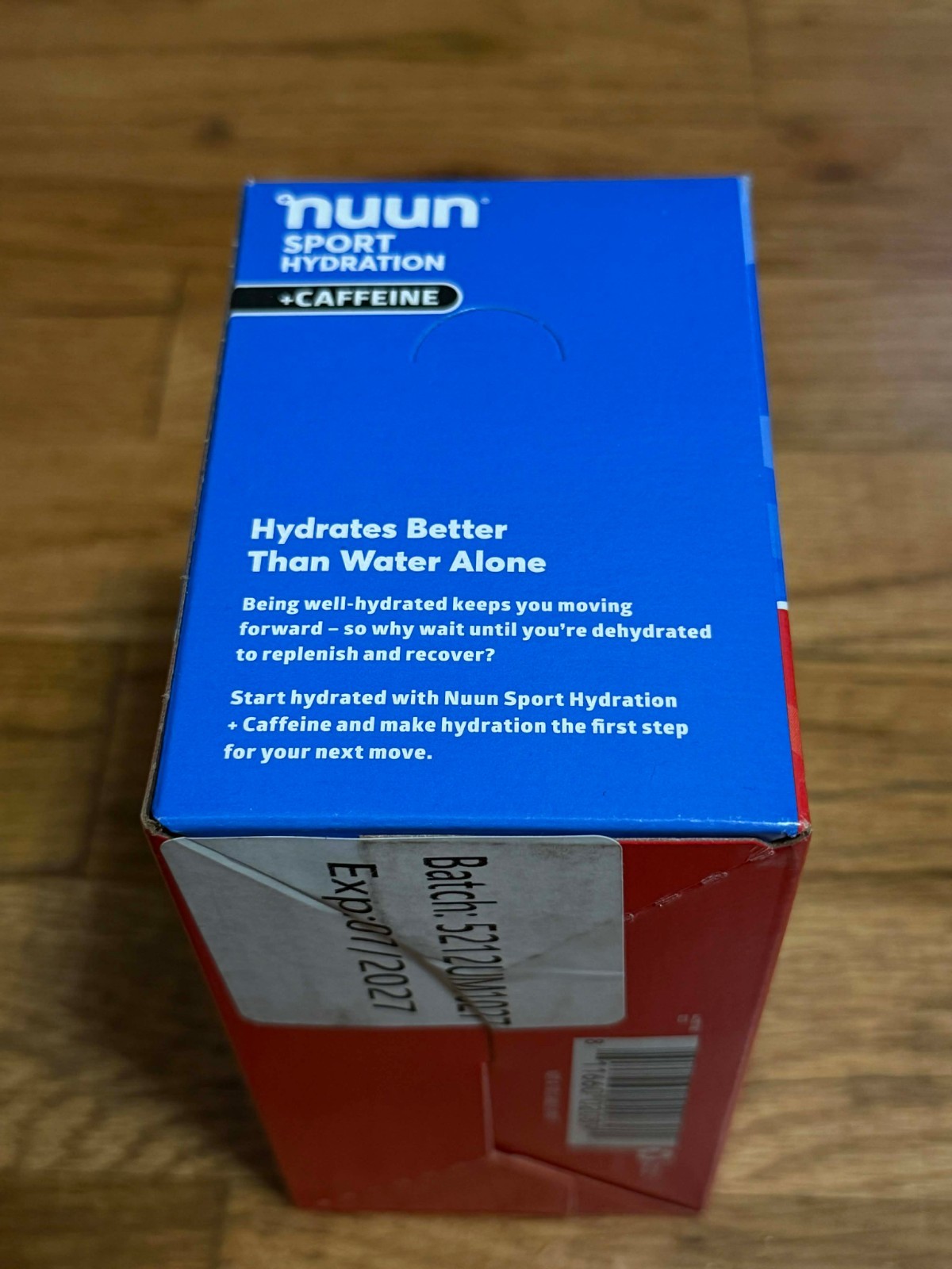 Nuun Sport + Caffeine Hydration Tablets Box of 8 Tubes New Sealed EXP 07/27