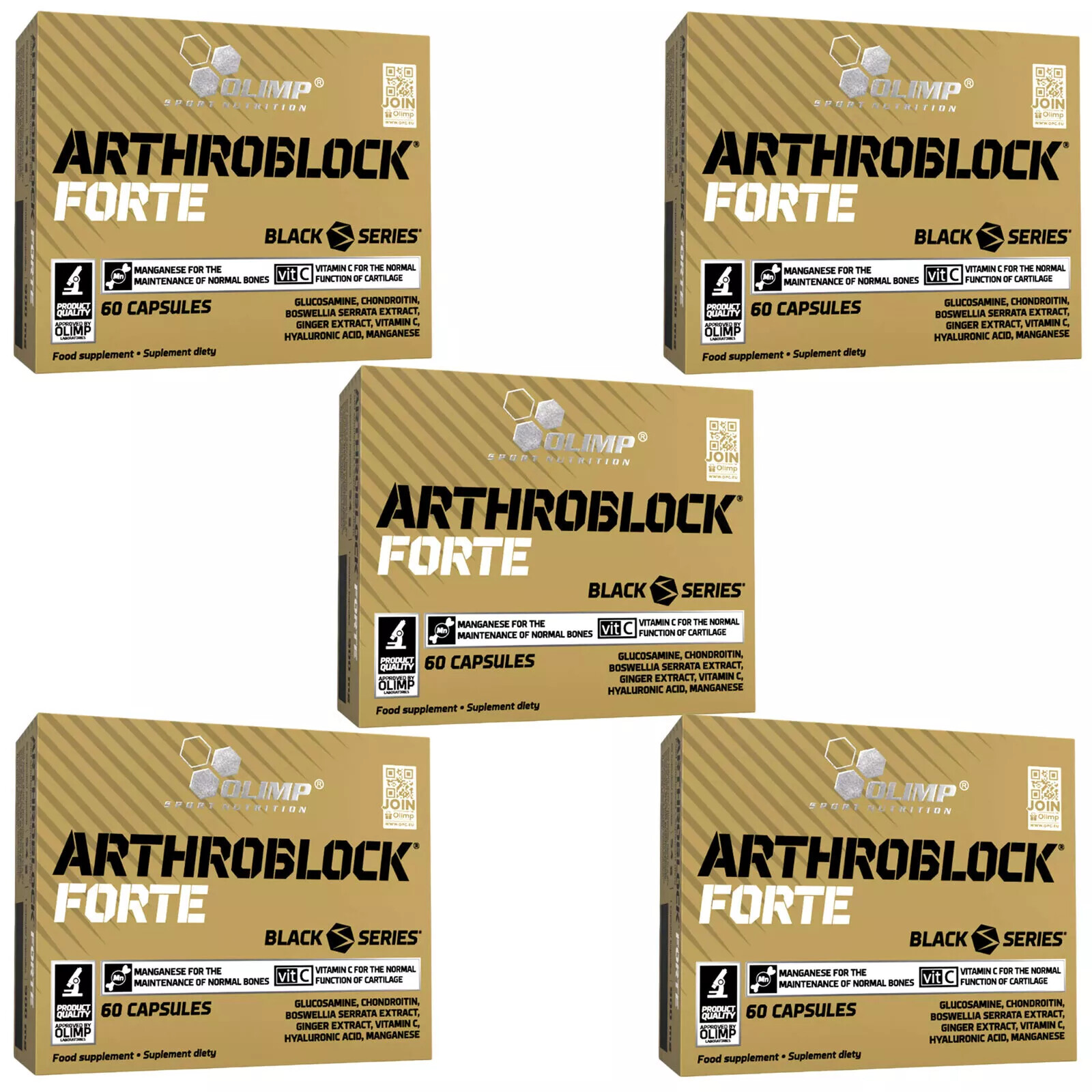 OLIMP ARTHROBLOCK FORTE – Cartilages Bone & Joint Health – Flexibility Vitamins