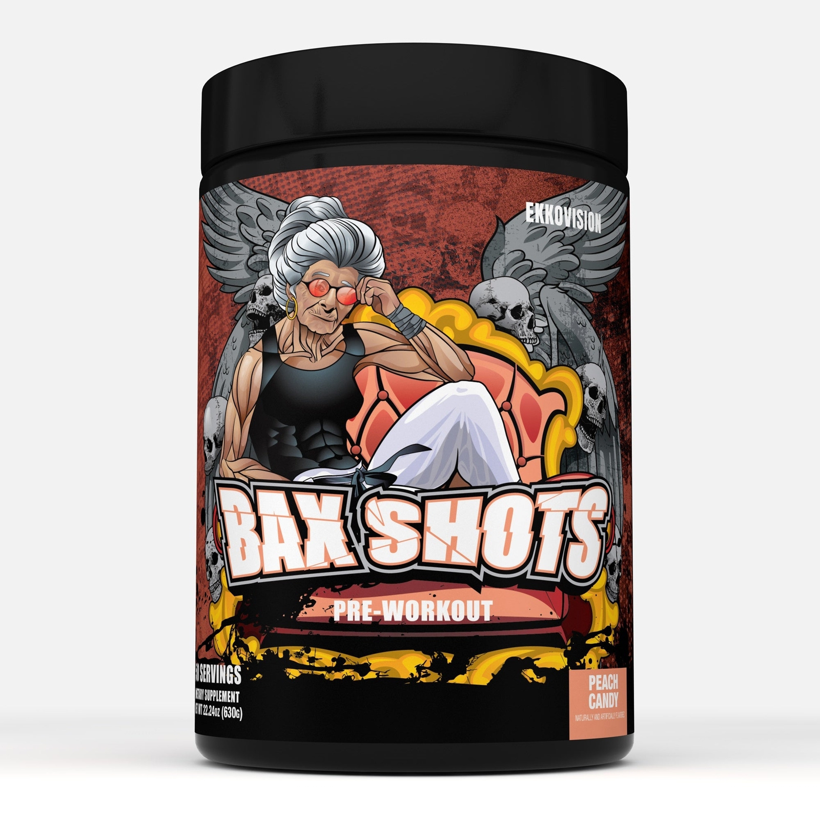 Ekkovision Bax Shots Preworkout 50 Servings