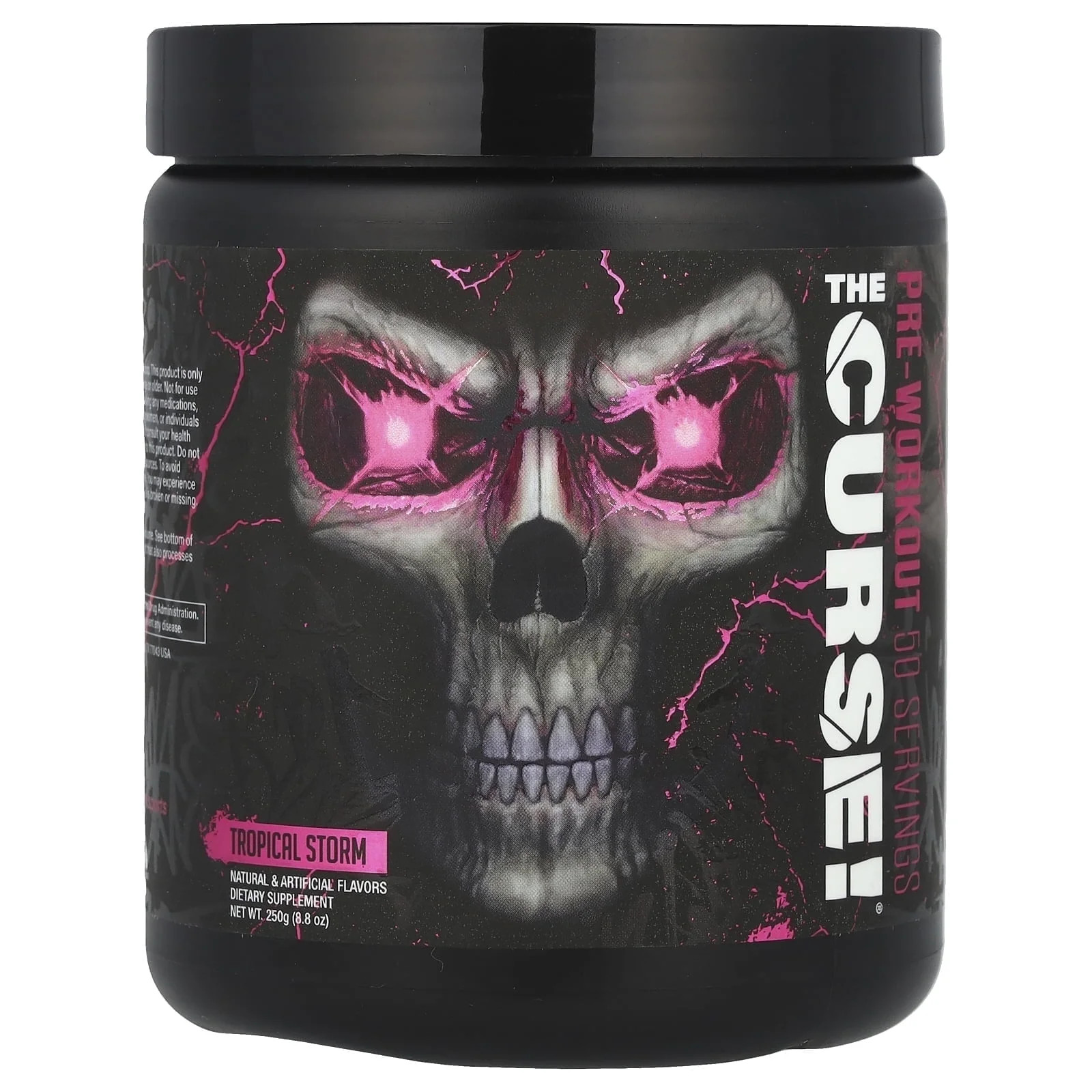 ® the Curse Pre Workout Powder Tropical Storm Pre Workout Mix for Energy and Foc