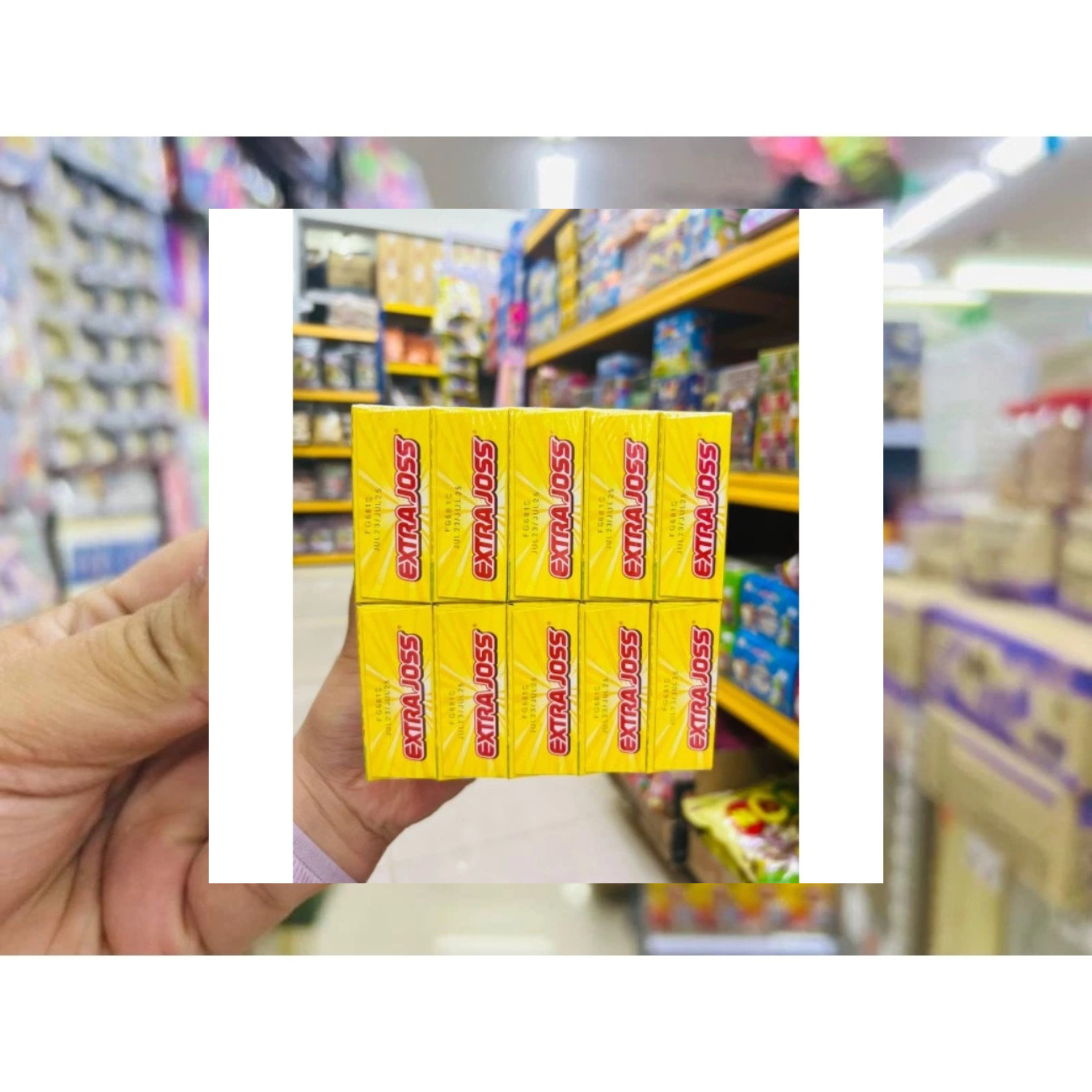Extra Joss Energy Boost Drink Powder Manga Flavor 60 or 120 Sachet Free Shipping