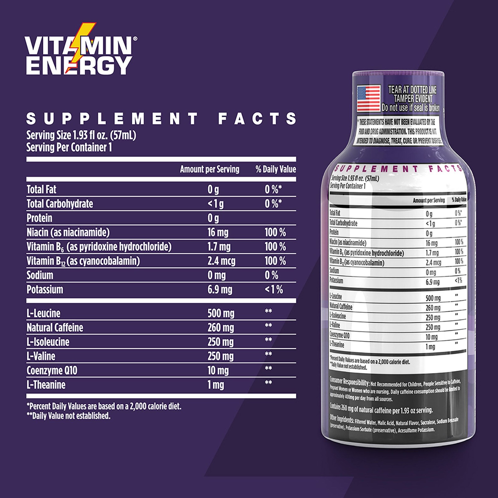 Focus+ – Berry – 1.93oz. (12 Pack)