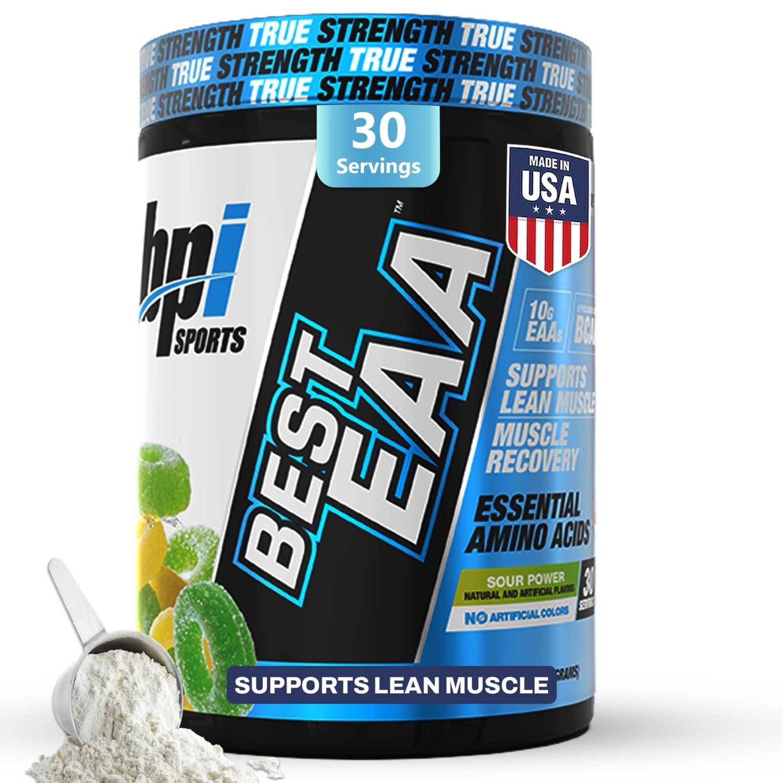 Essential Amino Acids EAA Powder – Pre, Intra & Post Workout Drink – 10g EAA + B