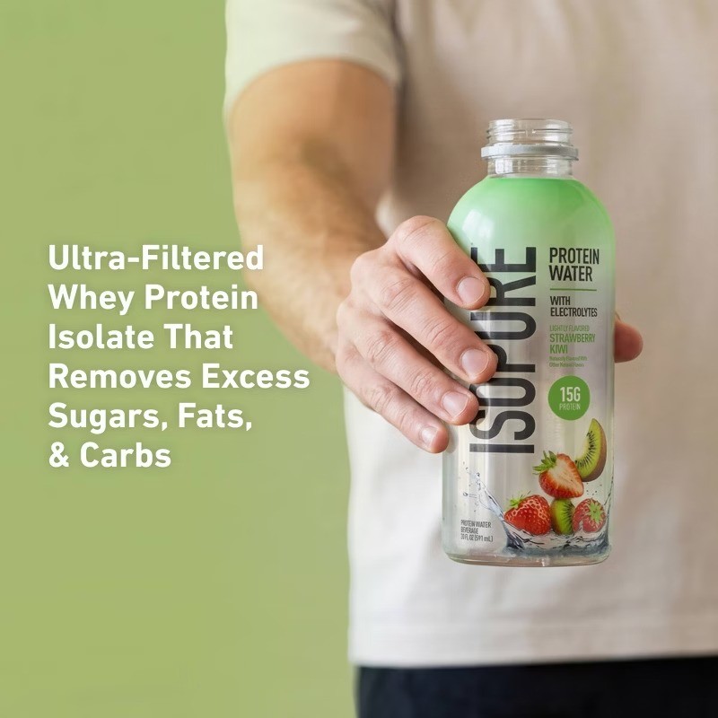 Ready to Drink Strawberry Kiwi 15g Clear Protein Water with Electrolytes –