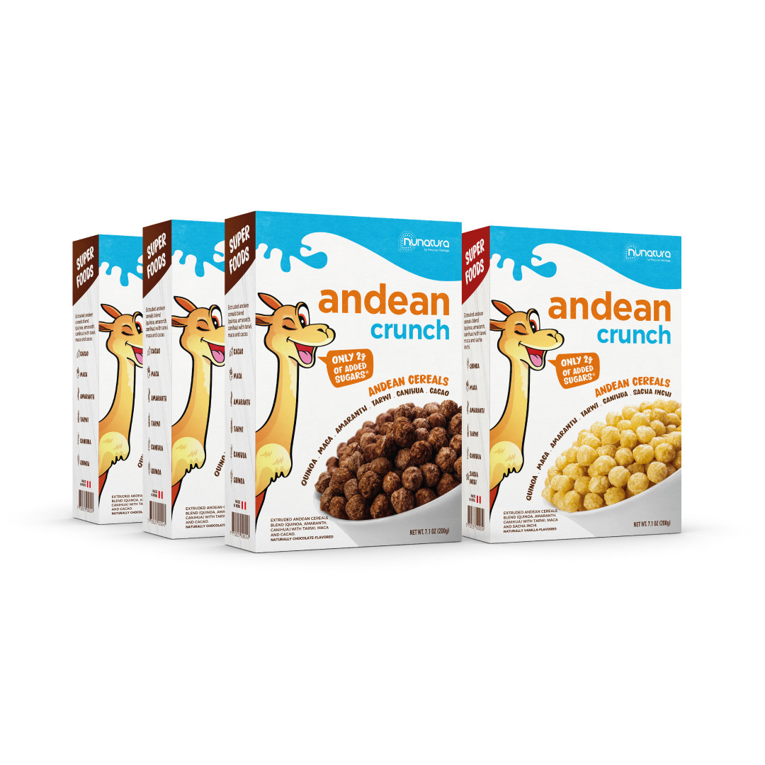 4 boxes Cereal – Antioxidant and anti-inflammatory properties – Organic, Vegan.