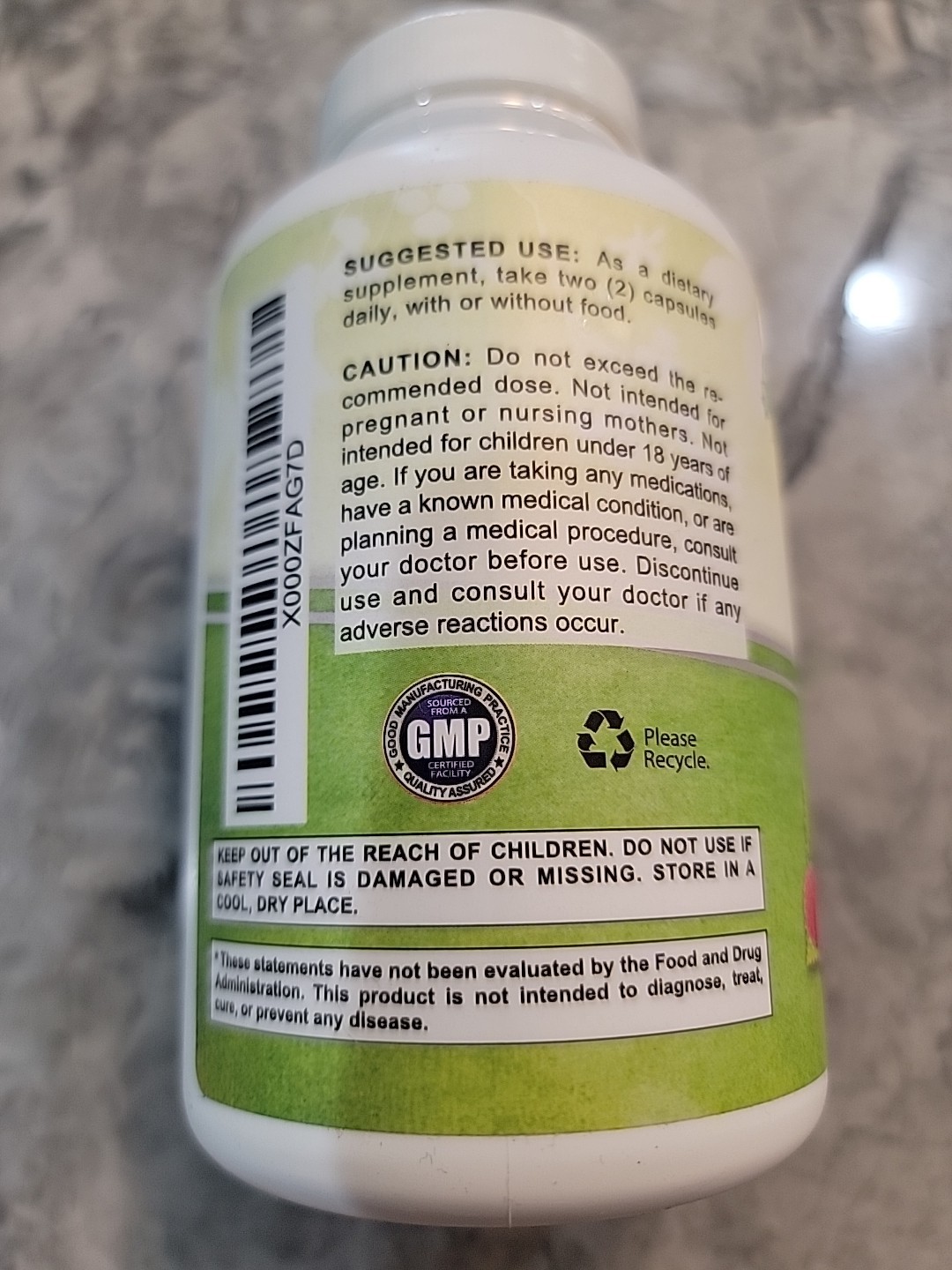 100% Pure Raspberry Ketones 1000mg 180 Capsules All Natural Weight Loss Exp 5/27