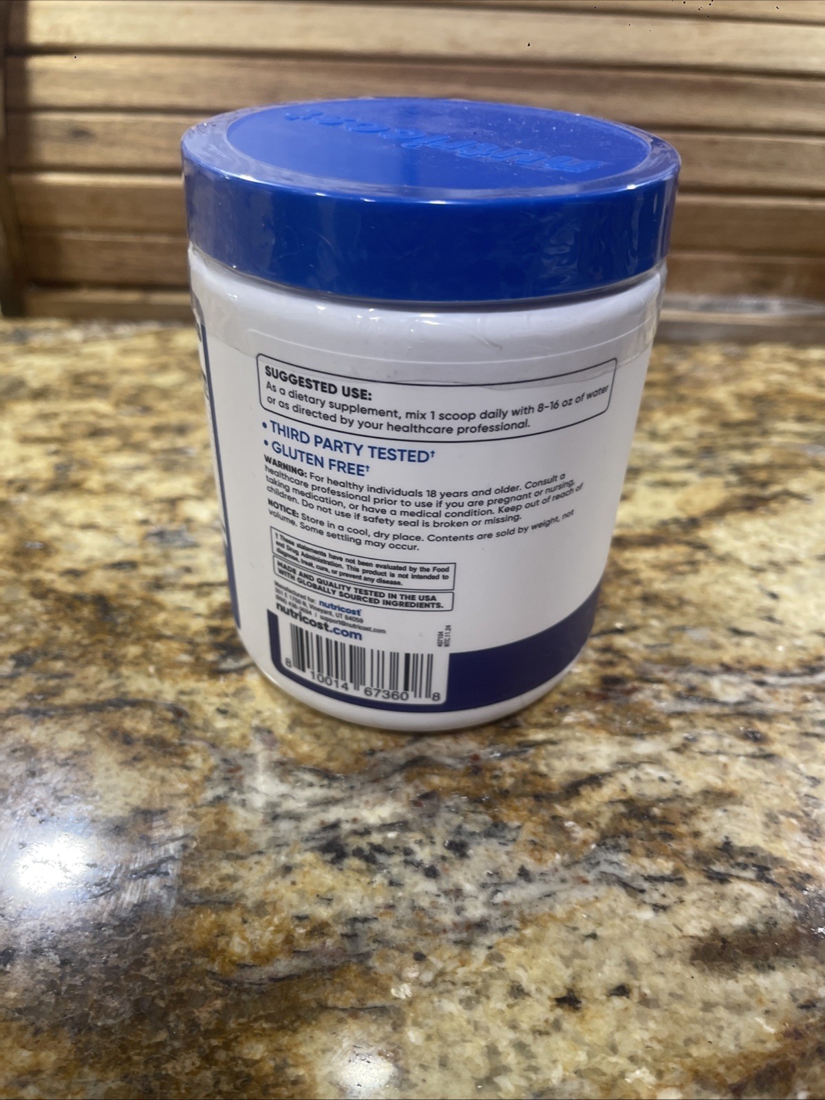 Nutricost EAA Essential Amino Acids Blue Raspberry 30 Servings 330g Powder 12/27