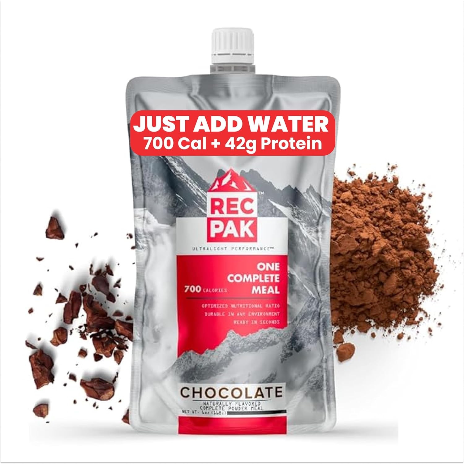 700 Cal 42g Protein Complete Nutrition for Backcountry Athletes Liquid Meal