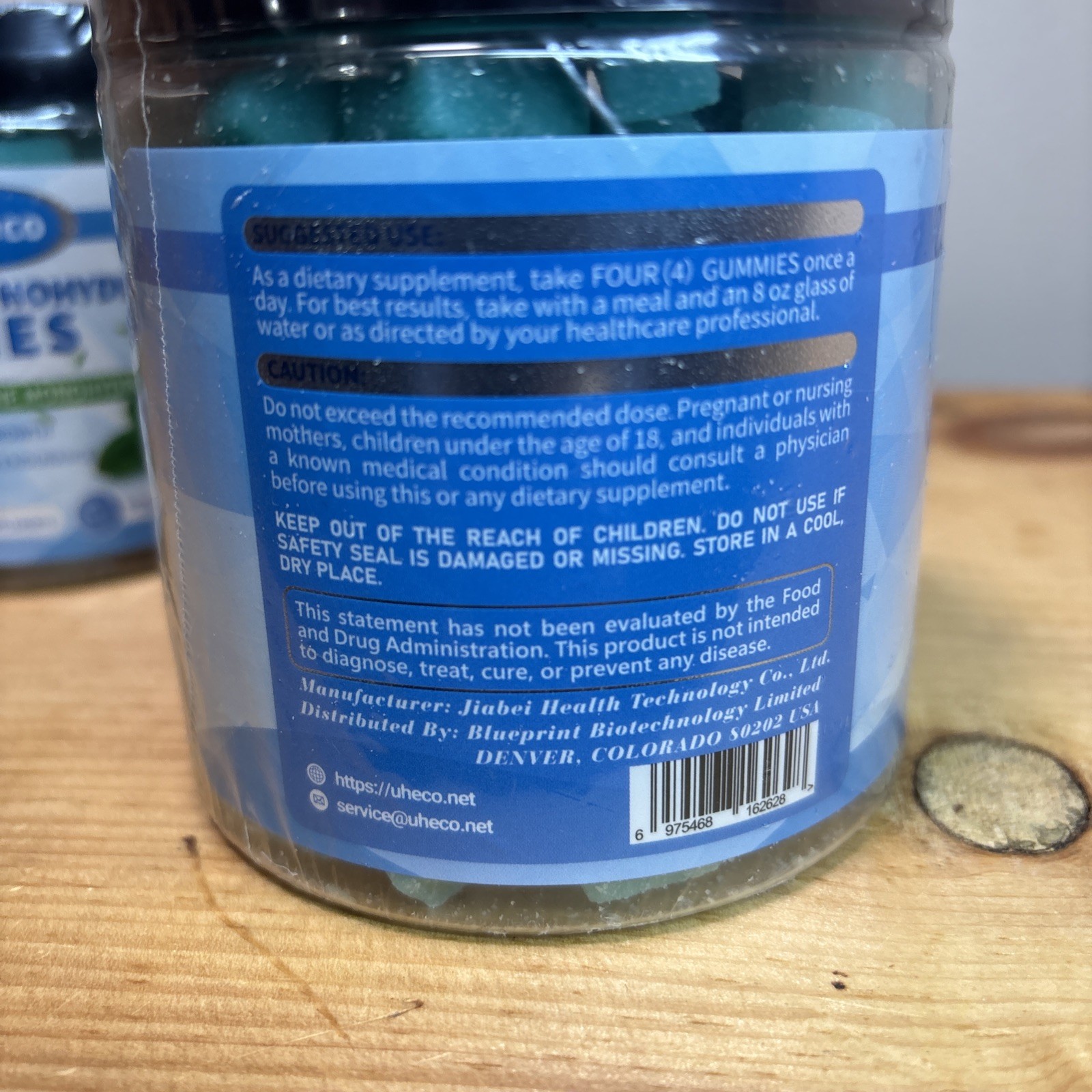 2 Jar of Creatine Monohydrate Gummies, 120 Gummies Pre Jar Mint Flavored