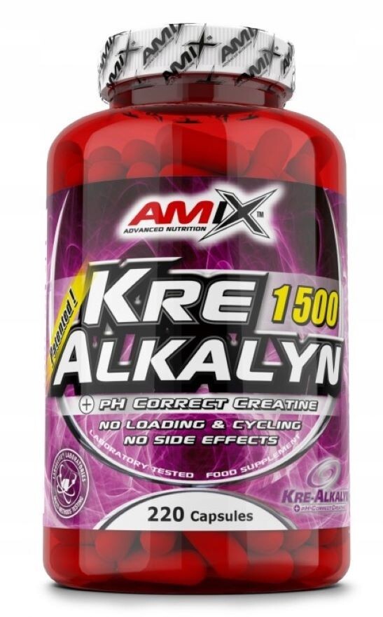 Amix Creatine KREA-ALKALYN 1500, 220 capsules 110 servings
