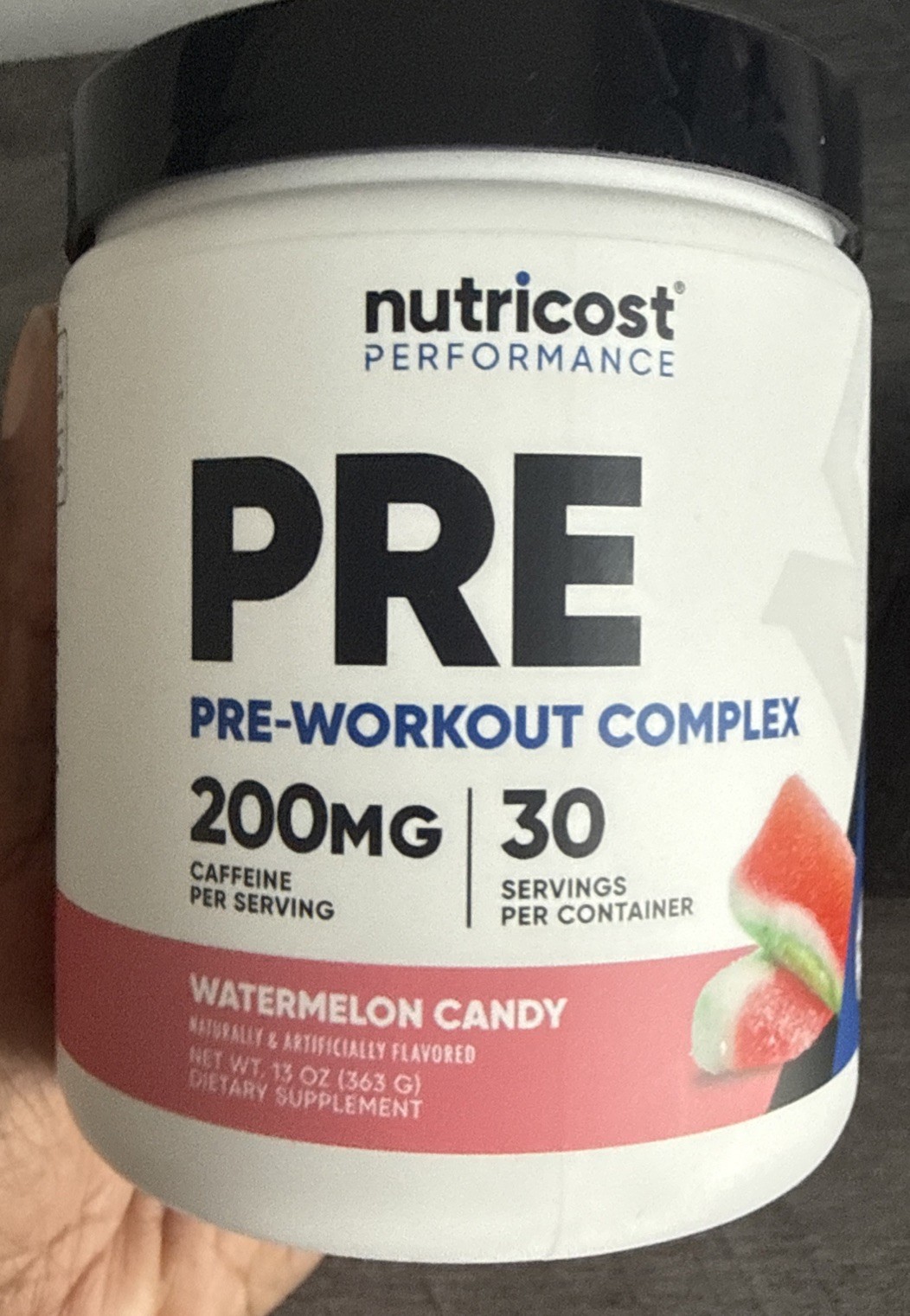 Nutricost Pre-Workout Complex Powder (Watermelon Candy) 30 Servings