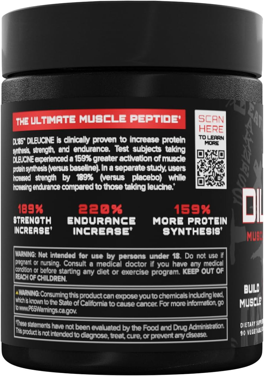 Dileucine Amino Acid Peptide | Fueled by DL185 | Accelerate Protein Synthesis, M