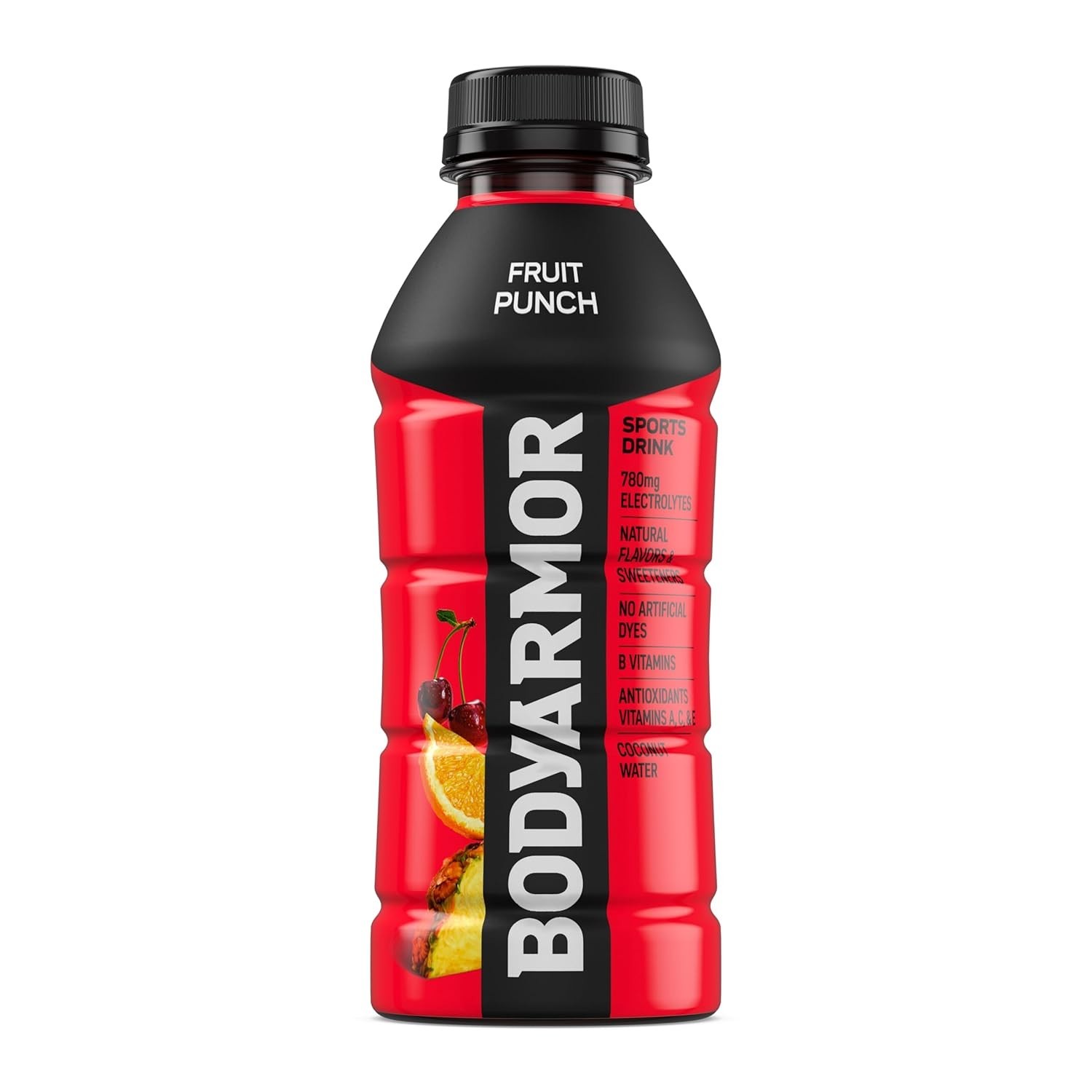 BODYARMOR Sports Drink Sports Beverage, Fruit Punch, Coconut Water Hydration,