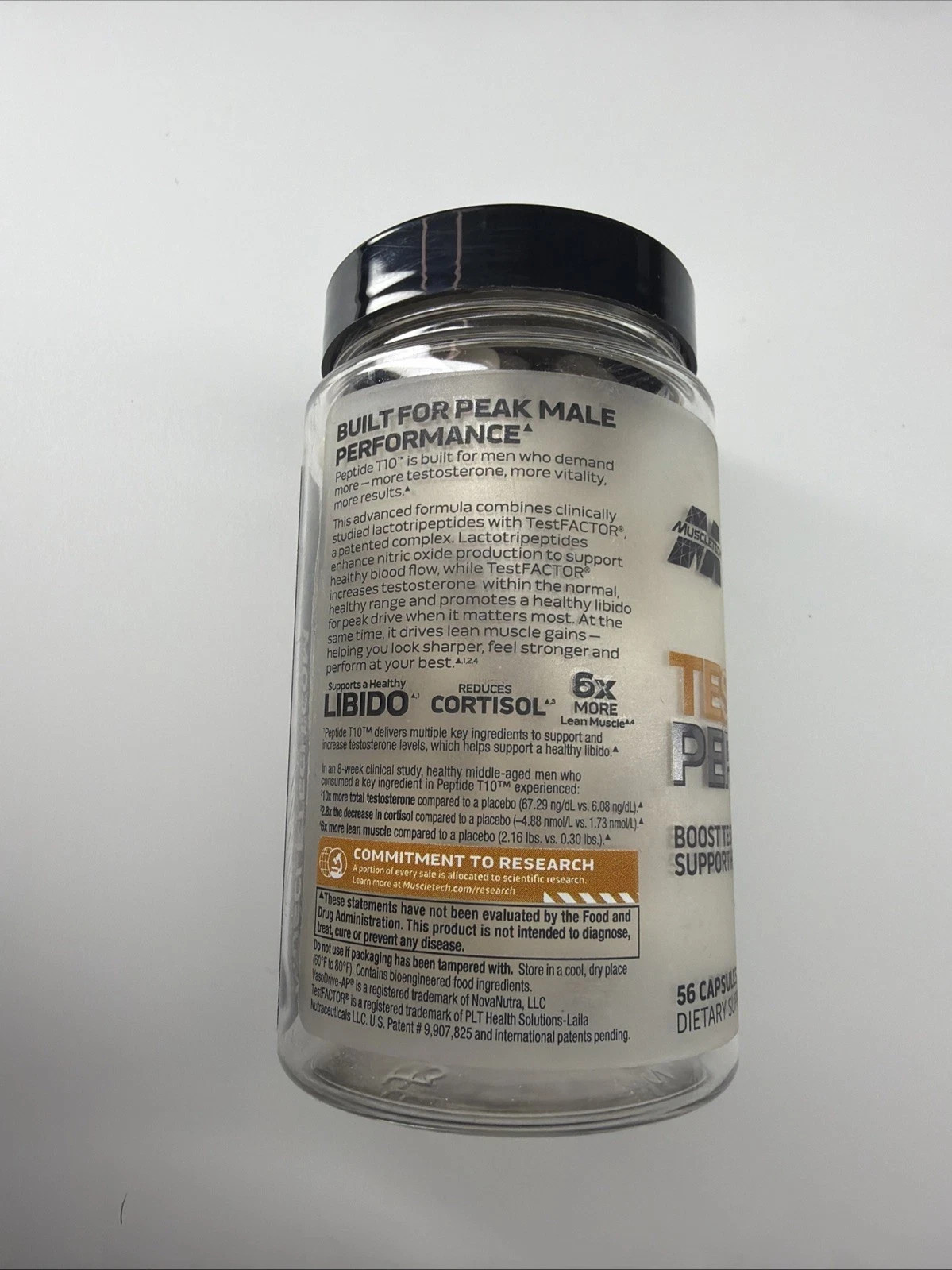 MuscleTech Test Peptide T10 56ct Capsules