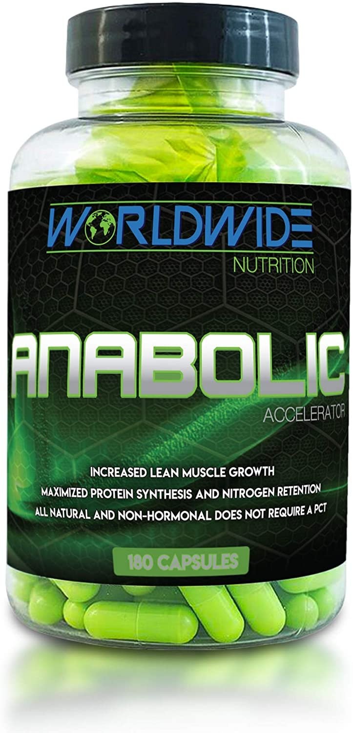 Worldwide Nutrition Anabolic Accelerator Supplement – Muscle Growth,…