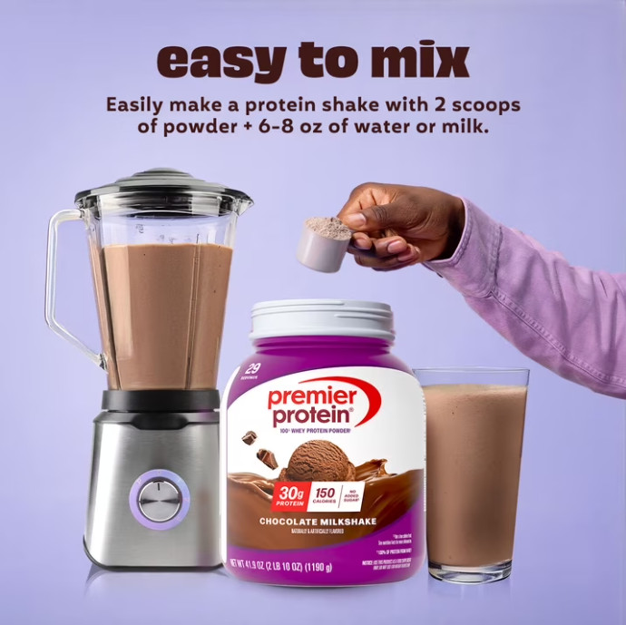 Premier Protein 100% Whey Protein Powder Chocolate 30g Protein 29 Servings