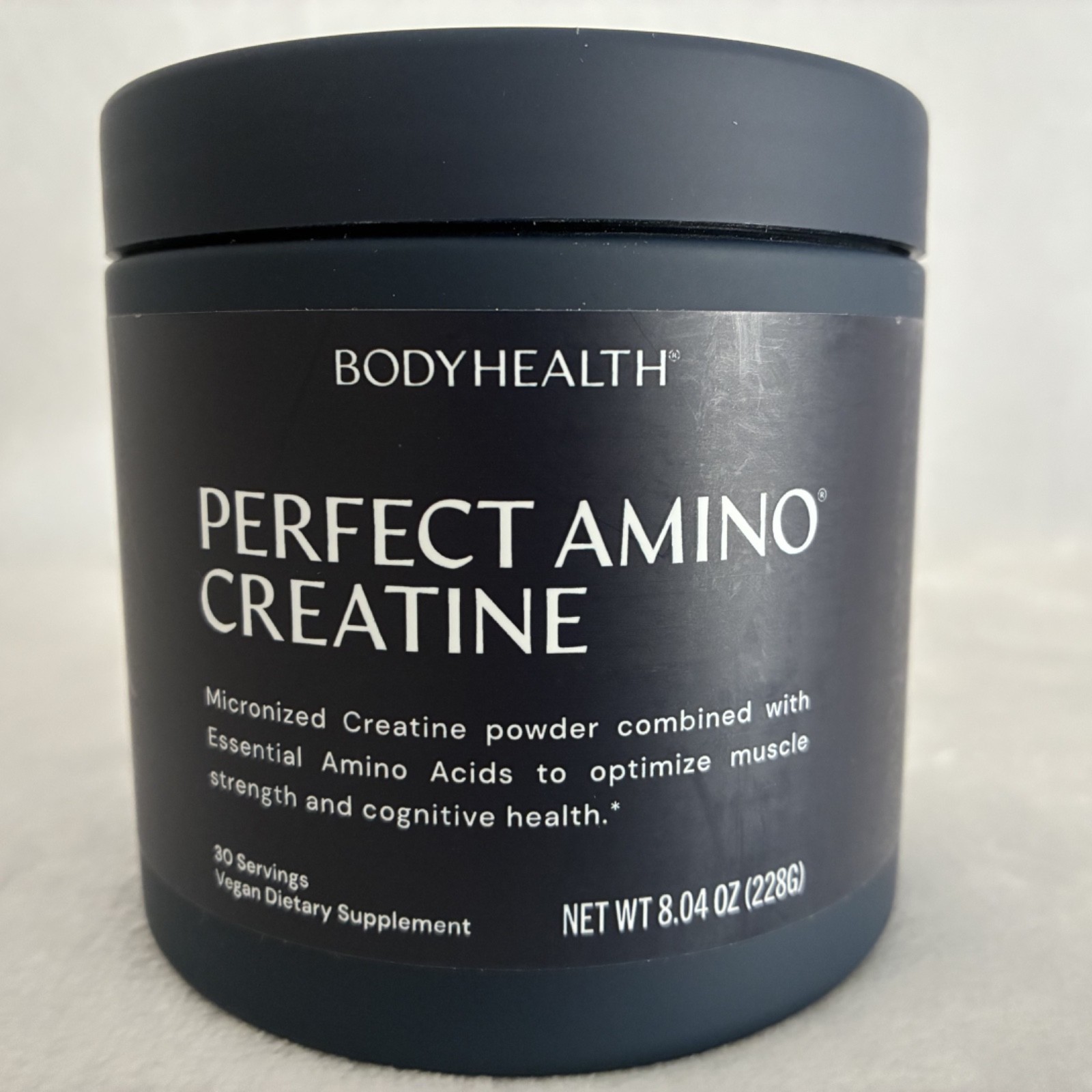 BodyHealth Perfect Amino Creatine Powder 8.04 oz – 30 Servings – Exp 07/2027