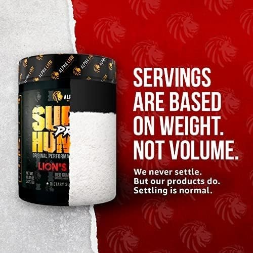 Pre Workout Powder – Long-Lasting Energy, Pump & Focus – Lion’s Blood