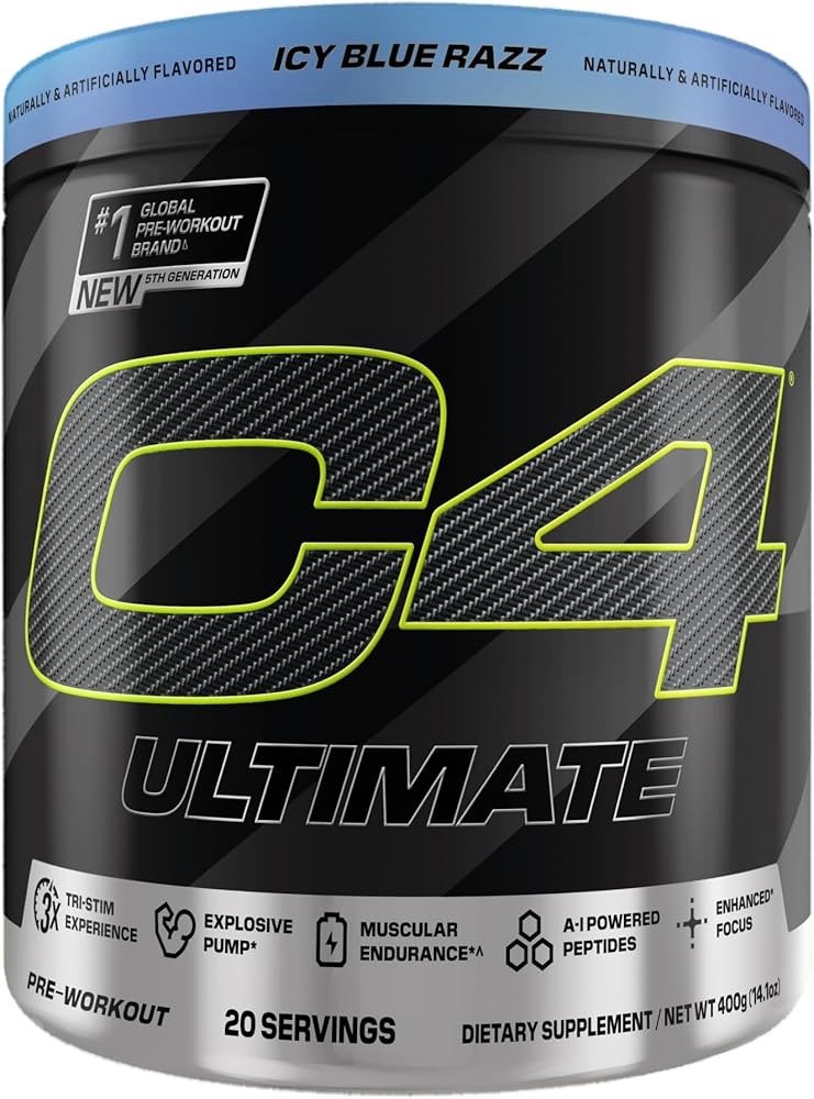 Cellucor C4 Ultimate Pre Workout Powder – Sugar Free Energy Supplement – Sealed