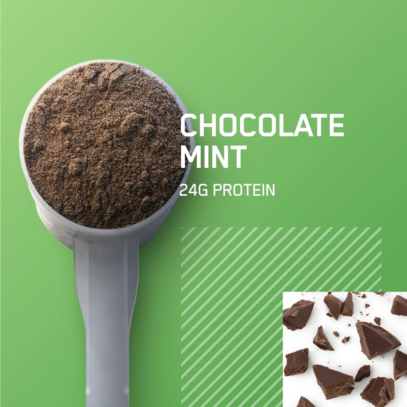 Optimum Nutrition Gold Standard 100% Whey Protein Powder, Chocolate Mint, 5lb