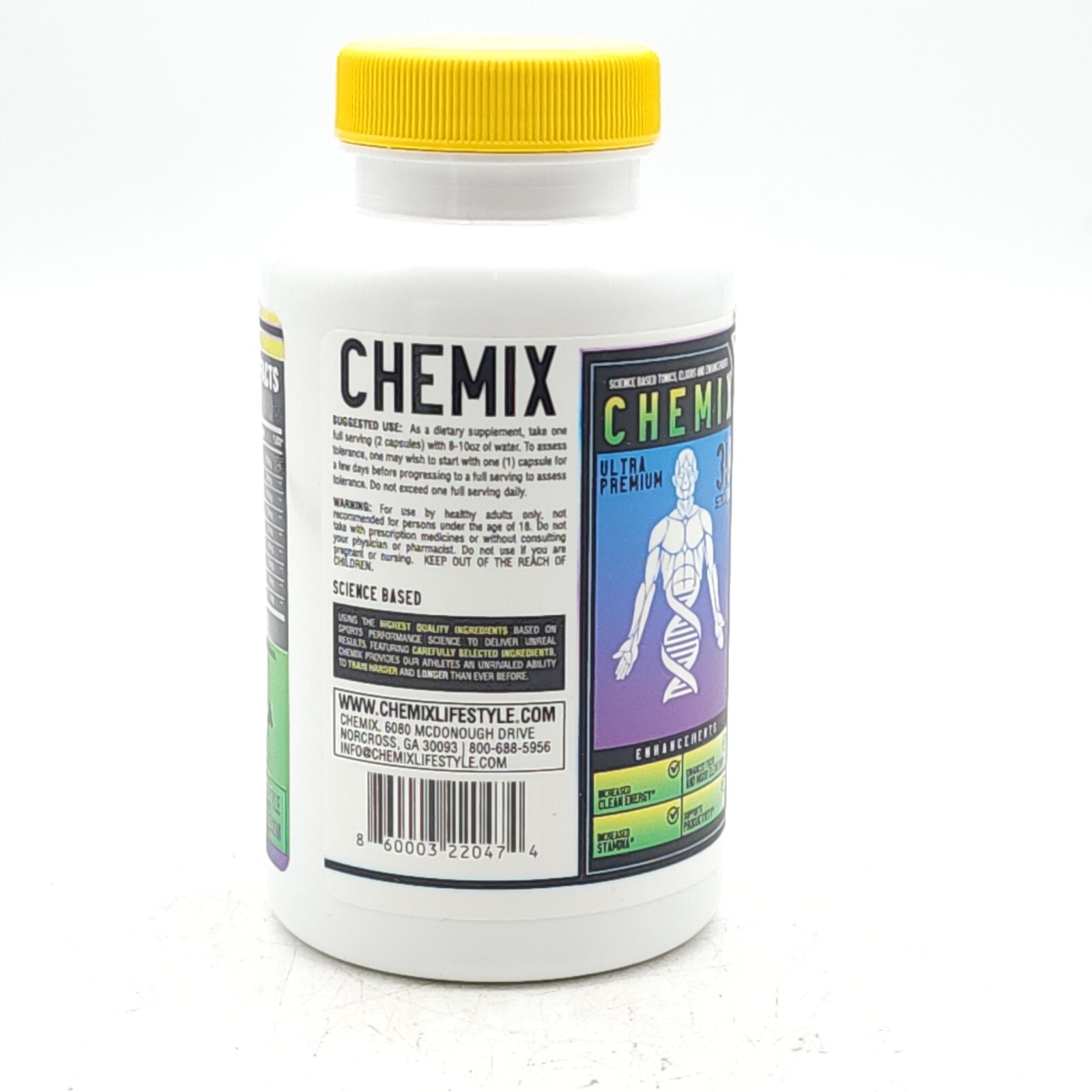 Chemix ENERGY 60 Capsules – Increased Clean Energy, Enhanced Focus & Mood