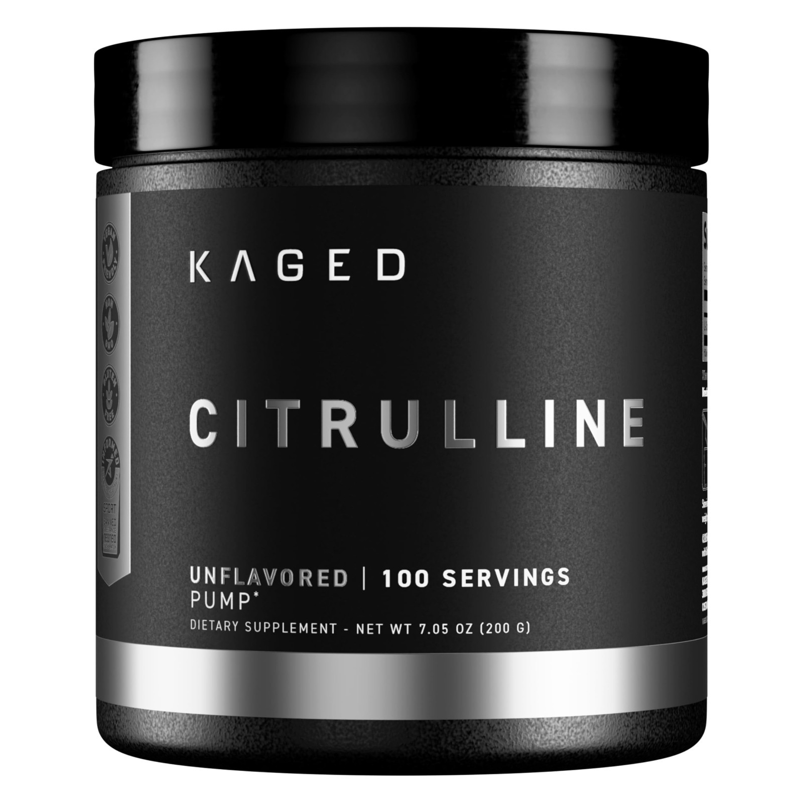 L-Citrulline Powder Unflavored – Boost Nitric Oxide, Enhance Pumps, 100 Servings