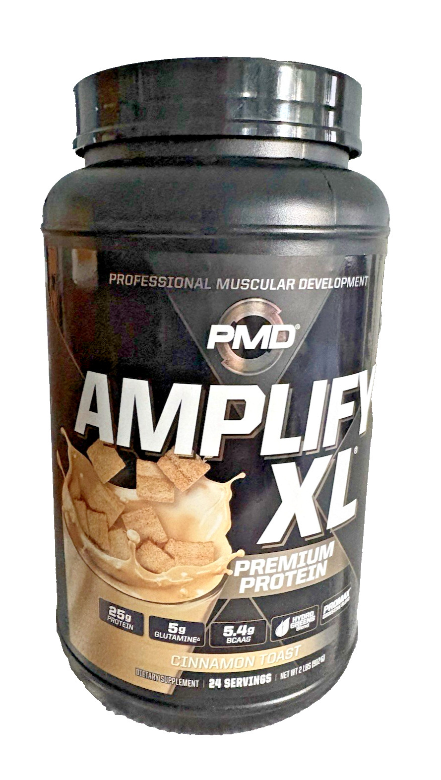 PMD AMPLIFY XL PREMIUM PROTEIN 2LBS CINNAMON TOAST 24 SERVINGS