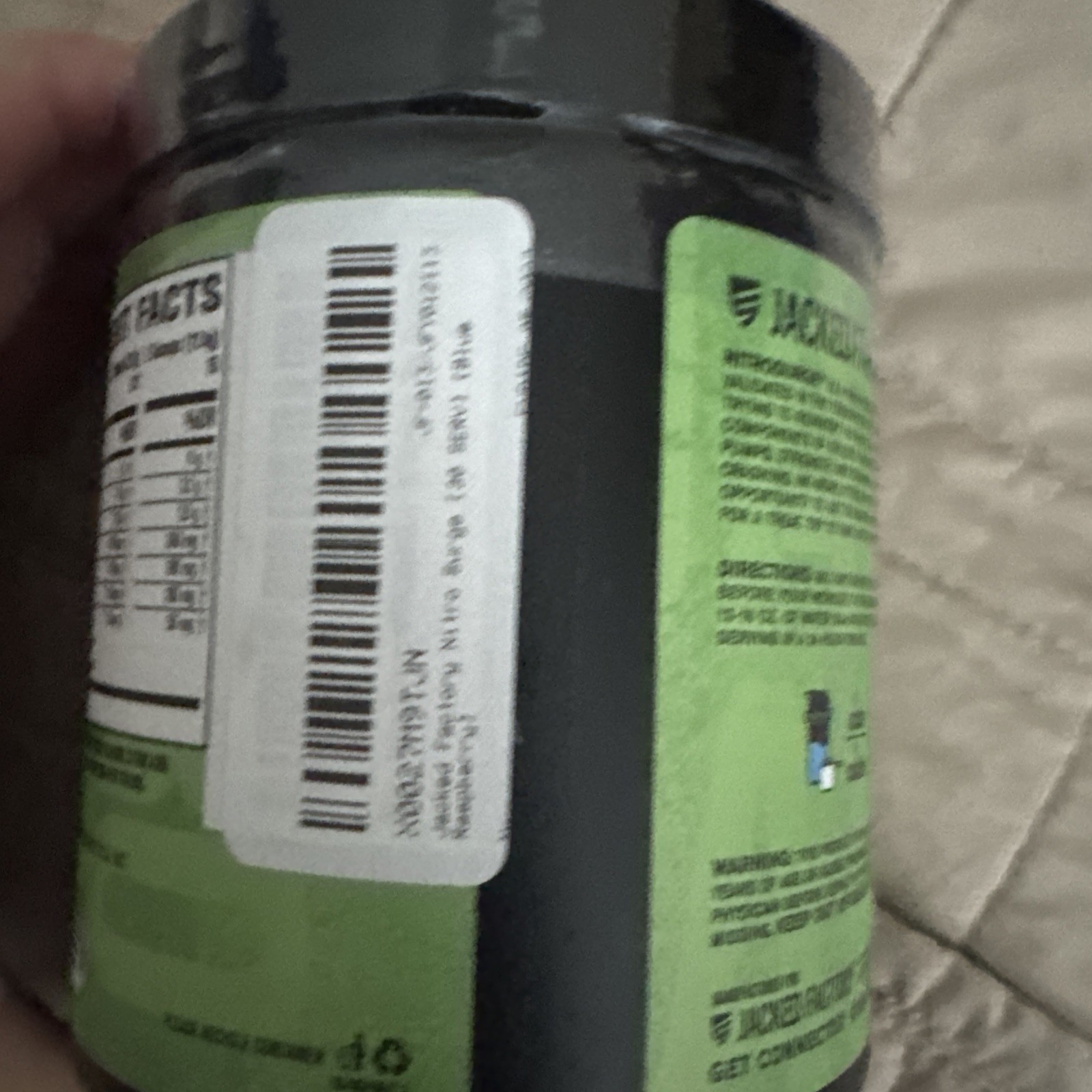 Nitrosurge Build Pre Workout approx 30 Serv Blue Raspberry EXP 5/27 NEW