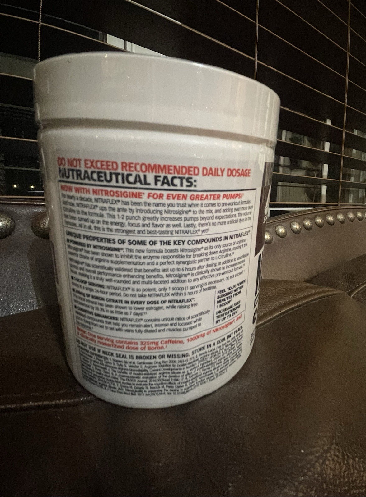 Nitraflex Advanced Pre-Workout Black Cherry