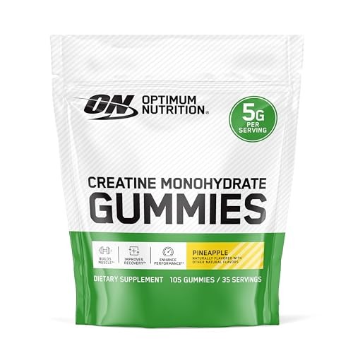 Creatine Monohydrate Gummies Pineapple 105 Count 5g