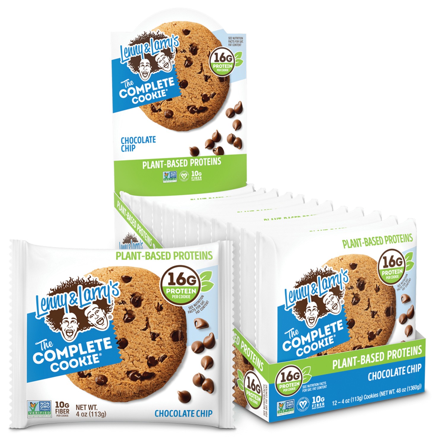 Lenny & Larry Complete Cookie: Decadent Chocolate Chip Delight Pack of 12