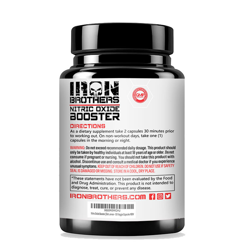 Nitric Oxide Booster Supplements , Support Healthy Blood Circulation,120Capsules
