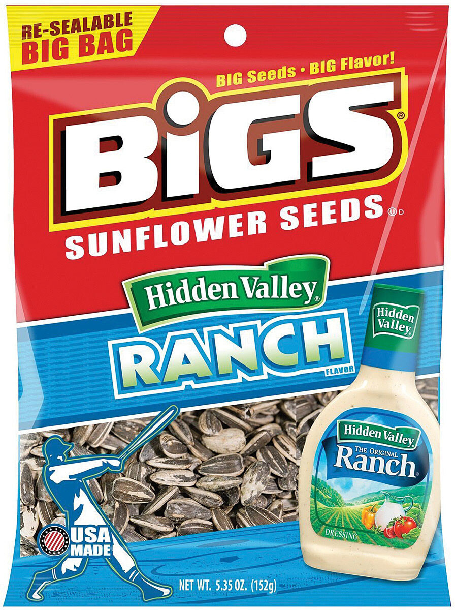 Bigs Sunflower Seeds Ranch Flavor – Delicious Snack for Big Appetites!