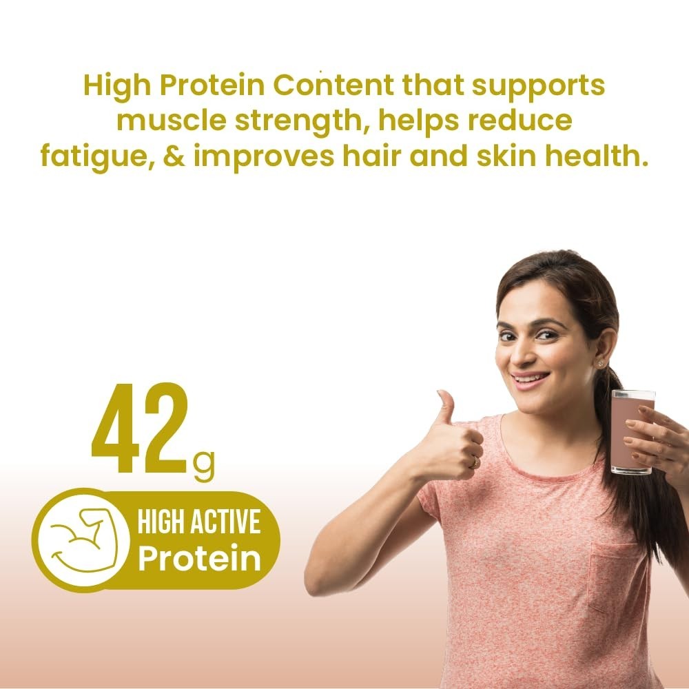 High Protein Powder with 23 essential nutrients For Overall Fitness | Chocolate