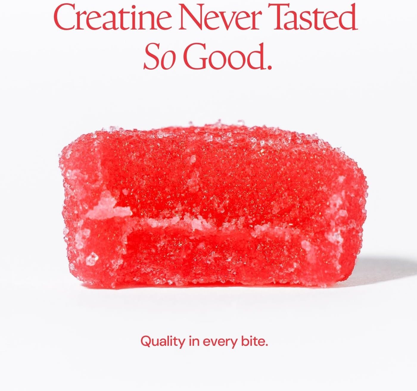 Create Creatine Monohydrate Gummies for Men & Women, Boost Focus, Strength, and