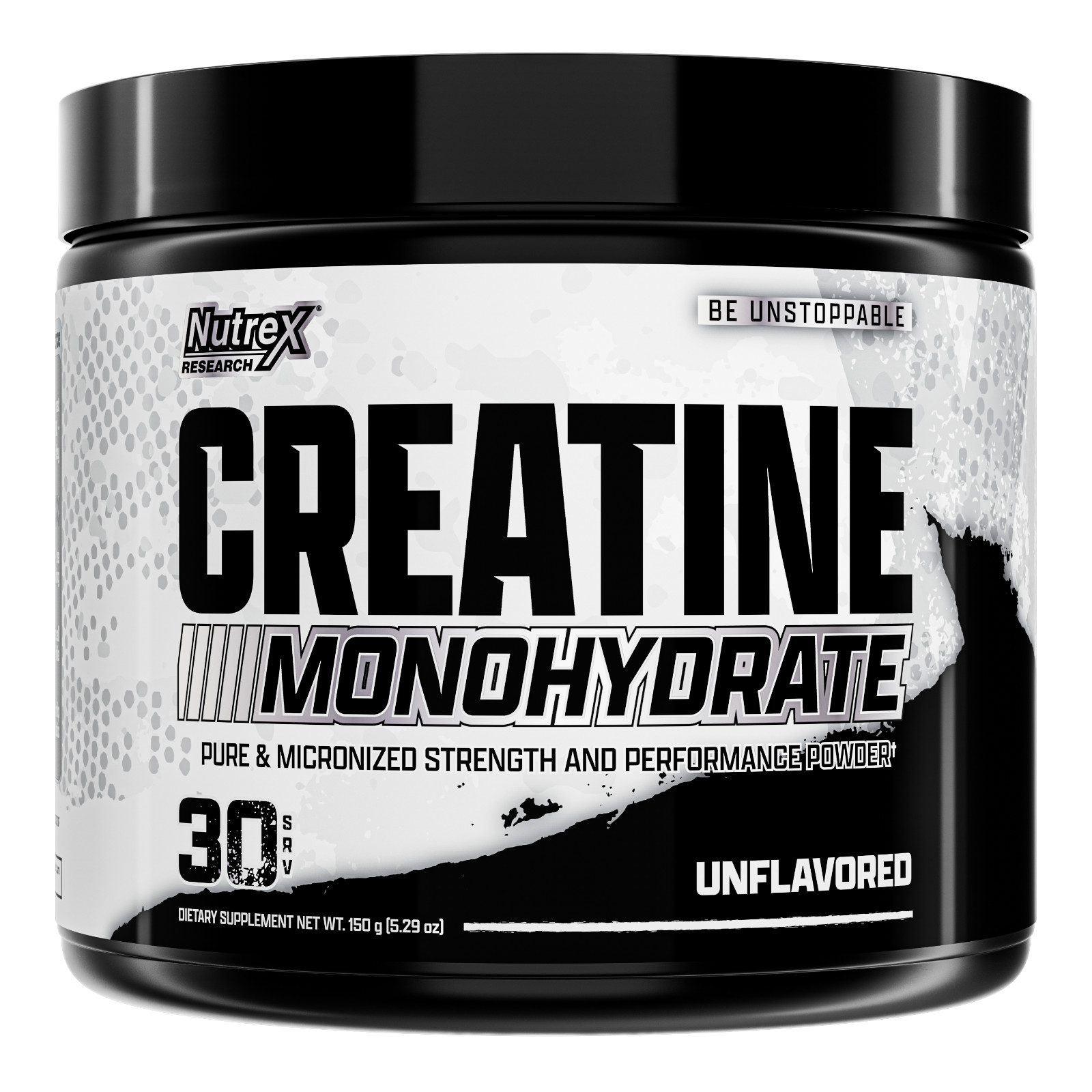 Nutrex CREATINE Monohydrate Powder Micronized Unflavored 30 Servings 150 Grams