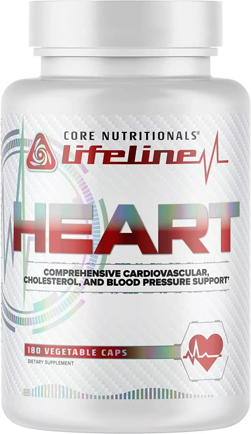 Core Nutritionals Lifeline Heart, 180 Capsules