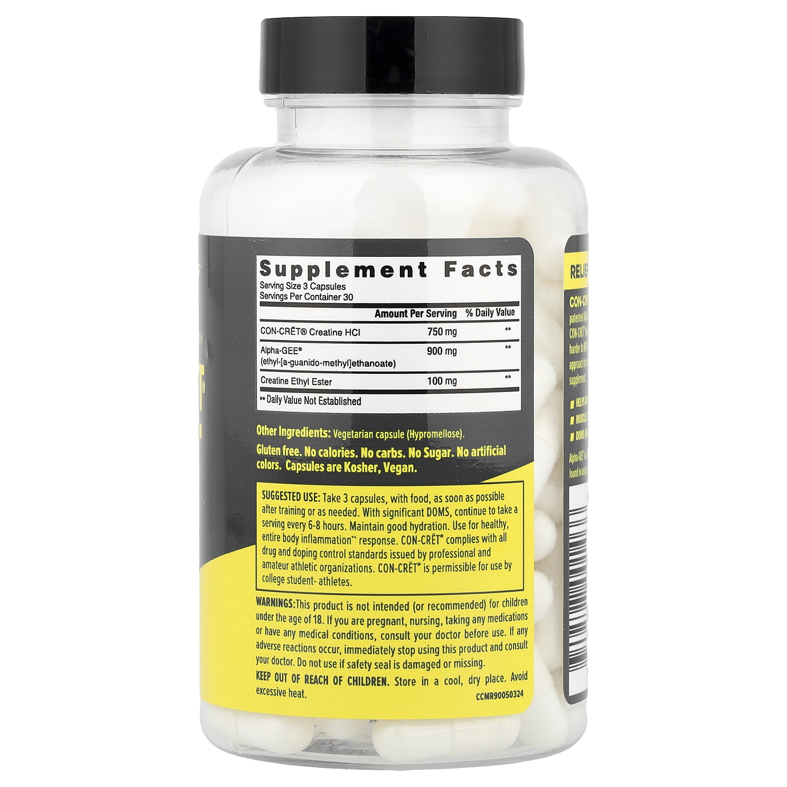 Muscle Recovery , 90 Capsules