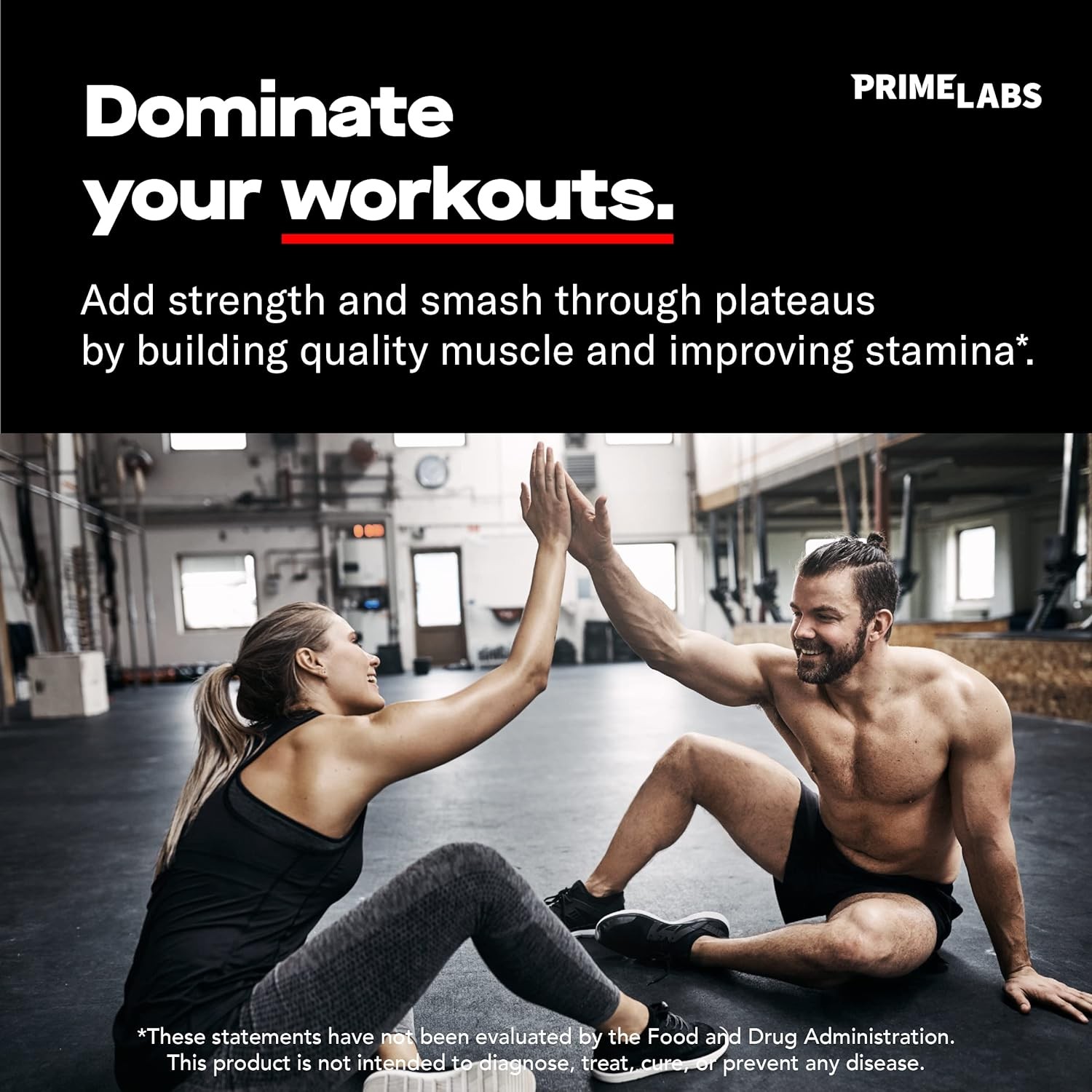 Prime Labs – Men’s Testosterone Booster -Stamina – 60 Caplets